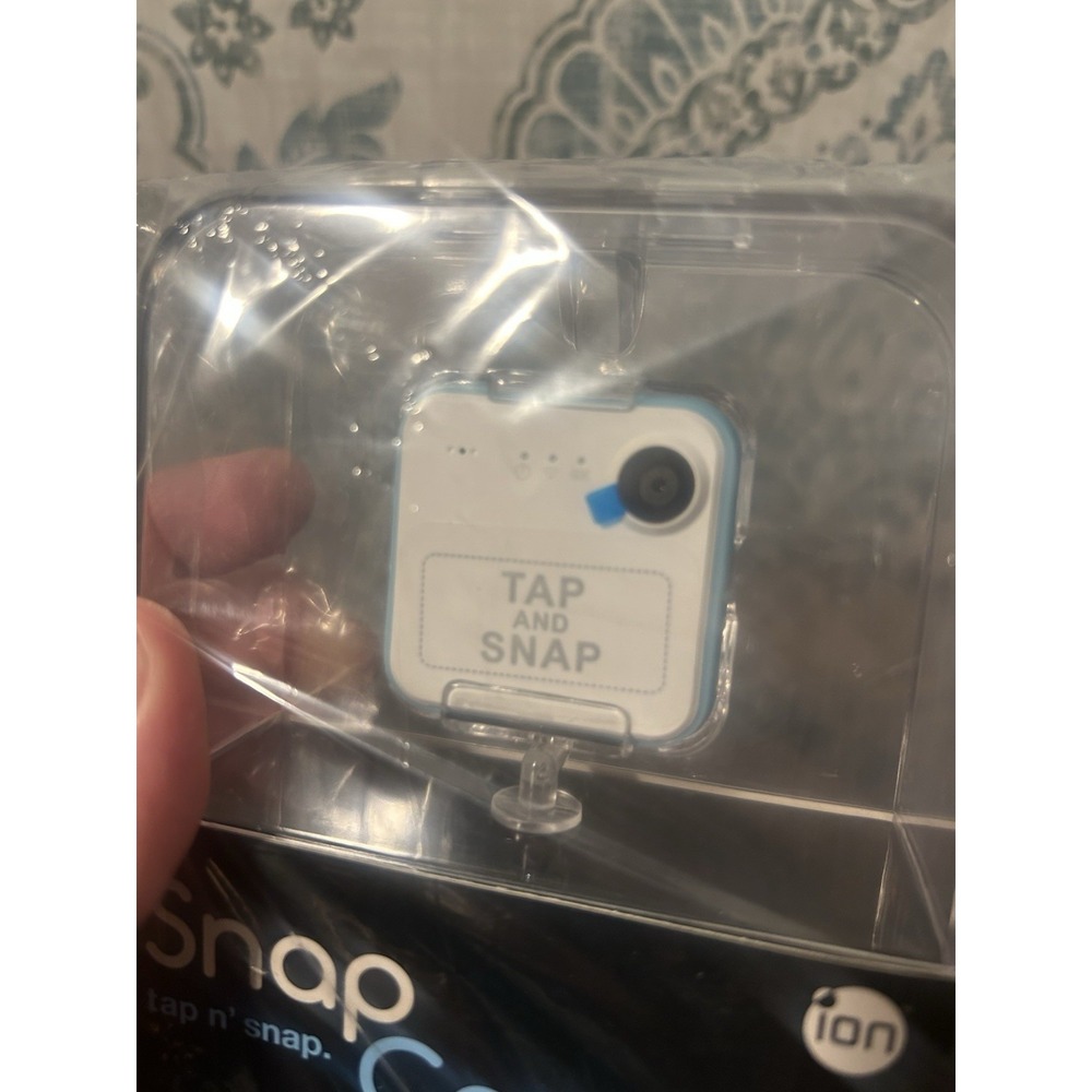 ion SnapCam Wearable HD Video Camera NEW Sealed White And Baby Blue T2 - Picture 4 of 4